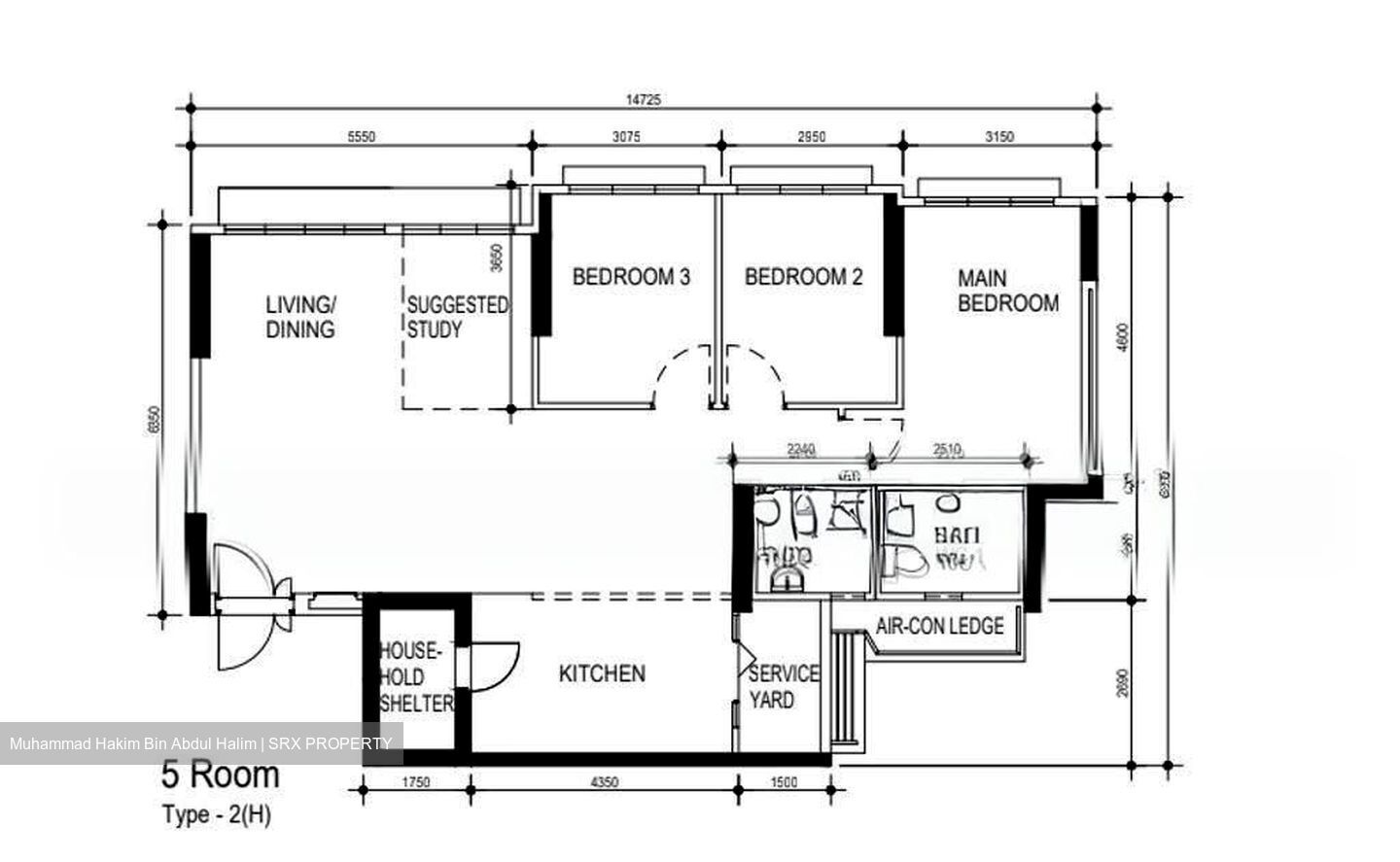 Blk 467B West Plains @ Bukit Batok (Bukit Batok), HDB 5 Rooms #625953811